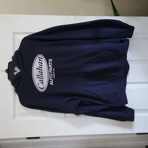 Tommy boy Callahan auto parts hoodie | LARGE